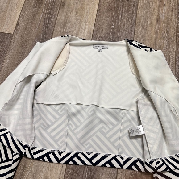 🛍️ Sandra Darren open crop jacket Size 10 - Picture 7 of 8